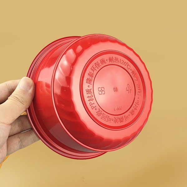 Large Capacity Two-color Food Container